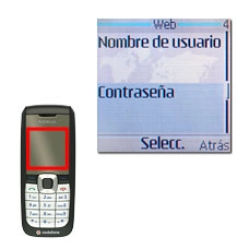 Vaya a Contraseña y pulse la tecla de navegación.