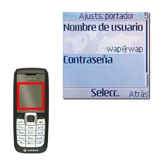 Vaya a Contraseña y pulse la tecla de navegación.