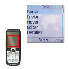 Vaya a Borrar y pulse la tecla de navegación.