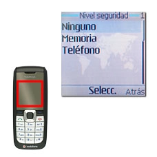 Elija el nivel de seguridad deseado:Ninguno