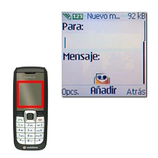 Vaya a Para e introduzca el número de teléfono o la dirección de correo electrónico del destinatario.