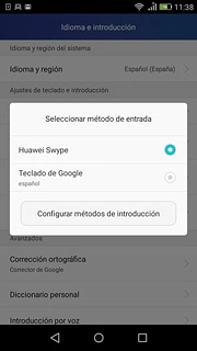 Pulsa Teclado de Google.