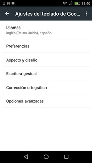 Pulsa Corrección ortográfica.