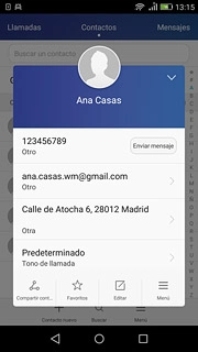 Pulsa el número deseado.