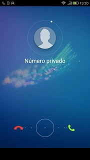 Si el bloqueo de pantalla está activado:Arrastra el círculo hacia la derecha.