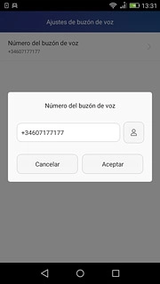 Introduce 22177 y pulsa Aceptar.