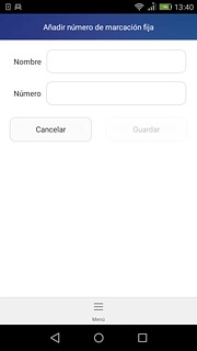 Pulsa en el campo junto a 