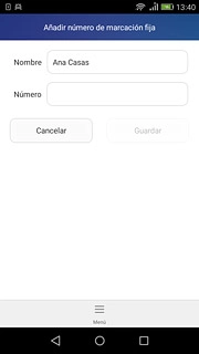 Pulsa en el campo junto a 