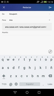 Introduce las primeras letras del contacto deseado.En la pantalla aparecen los contactos de la guía que coinciden con lo introducido.Pulsa el contacto deseado.Repite esta operación para añadir más destinatarios.