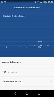 Pulsa el icono de inicio para terminar y regresar a la pantalla de inicio.
