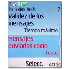 Mensajes enviados como, véase 2e.