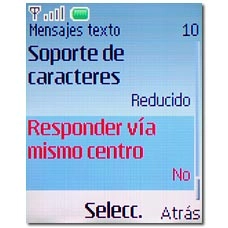 Responder vía mismo centro, véase 2h.