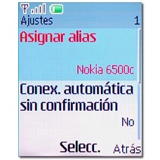 Elija uno de los siguientes ajustes:Asignar alias, véase 3a.