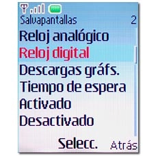 Reloj digital, véase 2b.