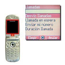 Vaya a Desvío llamadas y pulse la Tecla de navegación.