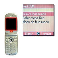 Vaya a Nueva búsqueda y pulse la Tecla de navegación.A continuación el teléfono busca las redes disponibles y después de unos instantes muestra una lista con las posibilidades.