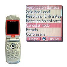 Vaya a Cancelar todo y pulse la Tecla de navegación.