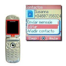 Elija Editar y pulse la Tecla de navegación.