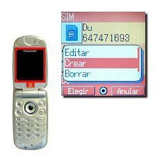 Elija Crear y pulse la Tecla de navegación.