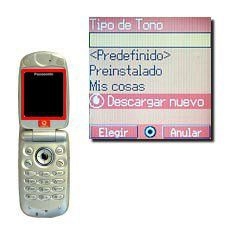 Si selecciona Descargar nuevo:Siga las instrucciones de la pantalla para descargar un aviso de llamada.Elija el timbre de llamada deseado.Se reproduce el timbre de llamada.