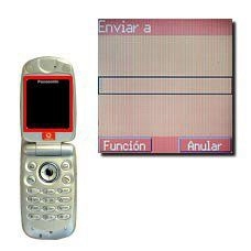 La pantalla muestra Enviar a.