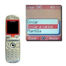 Vaya a Enviar a varios y pulse la Tecla de navegación.