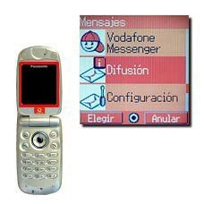 Vaya a Difusión y pulse la Tecla de navegación.