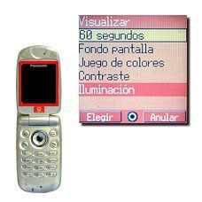 Vaya a Iluminación y pulse la Tecla de navegación.