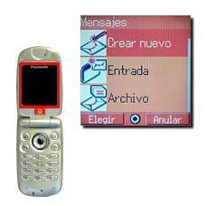 Ésto lo llevará a Mensajes, Entrada.