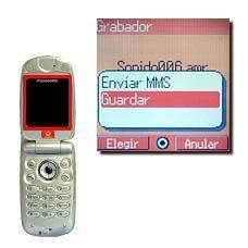 Elija Guardar y pulse la Tecla de navegación.