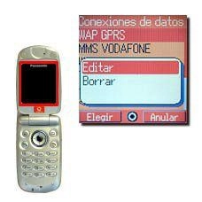 Vaya a Editar y pulse la Tecla de navegación.