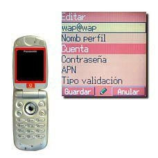 Vaya a Cuenta y pulse la Tecla de navegación.