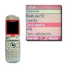 Vaya a Contraseña y pulse la Tecla de navegación.