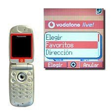 Vaya a Favoritos y pulse la Tecla de navegación.