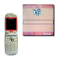 La pantalla muestra el texto: Confirmar PIN.