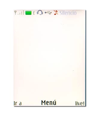 El icono de modo silencioso aparece cuando el modo silencioso está activado y por consiguiente el teléfono no suena cuando recibe una llamada.Más información:Active o desactive el modo silencioso