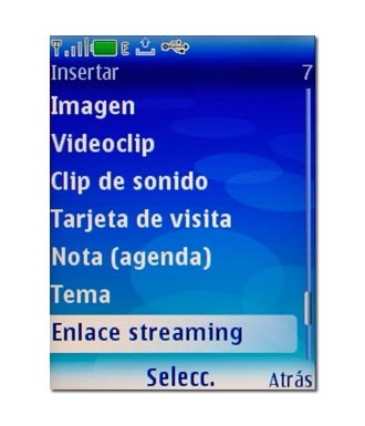 Enlace streamingSiga las indicaciones de la pantalla para buscar e introducir el objeto deseado.