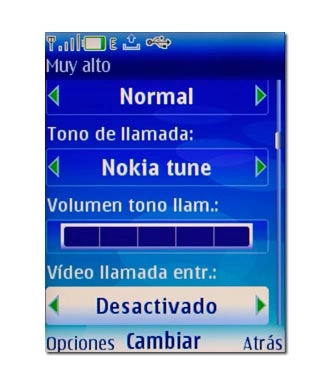 Vídeo llamada entr., véase 3d.