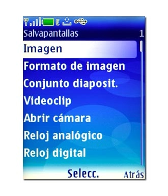 Elija uno de los ajustes siguientes:Imagen, véase 2a.