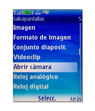 Abrir cámara, véase 2e.