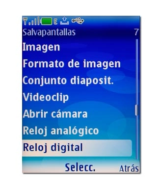 Reloj digital, véase 2g.