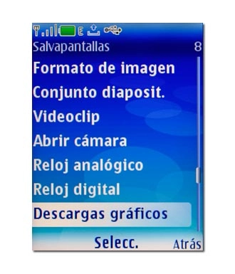 Descargas gráficos, véase 2h.