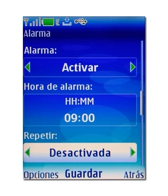 Vaya a Repetir y pulse la tecla de navegación.