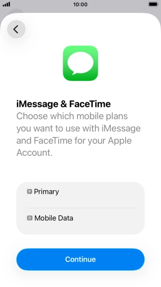 Press the required price plan.