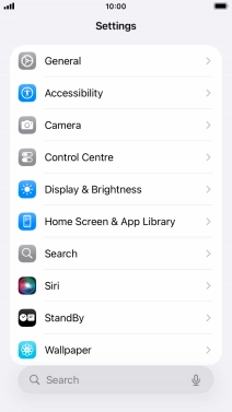 Press Display & Brightness.