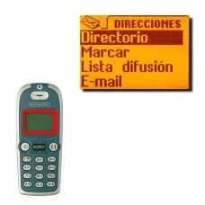 Vaya a Directorio y pulse OK.