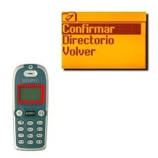 Vaya a Confirmar y pulse OK para guardar el número.