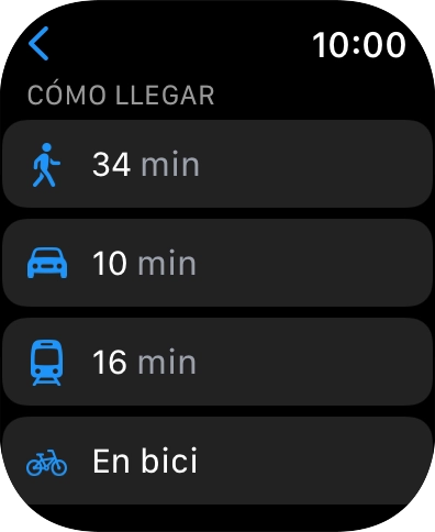 Pulsar la forma de desplazamiento.