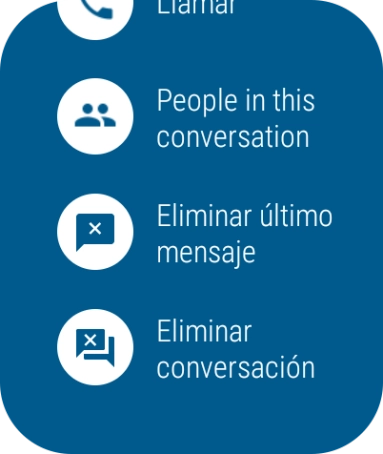 Pulsa Eliminar último mensaje.