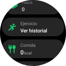 Pulsa Ejercicio.